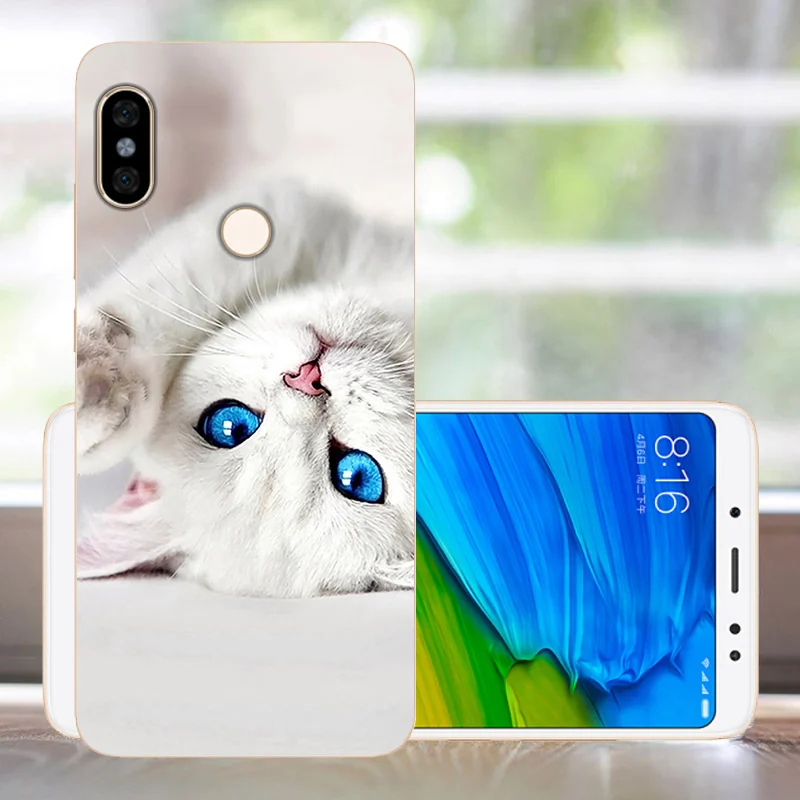 Мягкий силиконовый чехол из ТПУ для Xiaomi Redmi Note 6 Pro бампер с рисунком redmi 6Pro