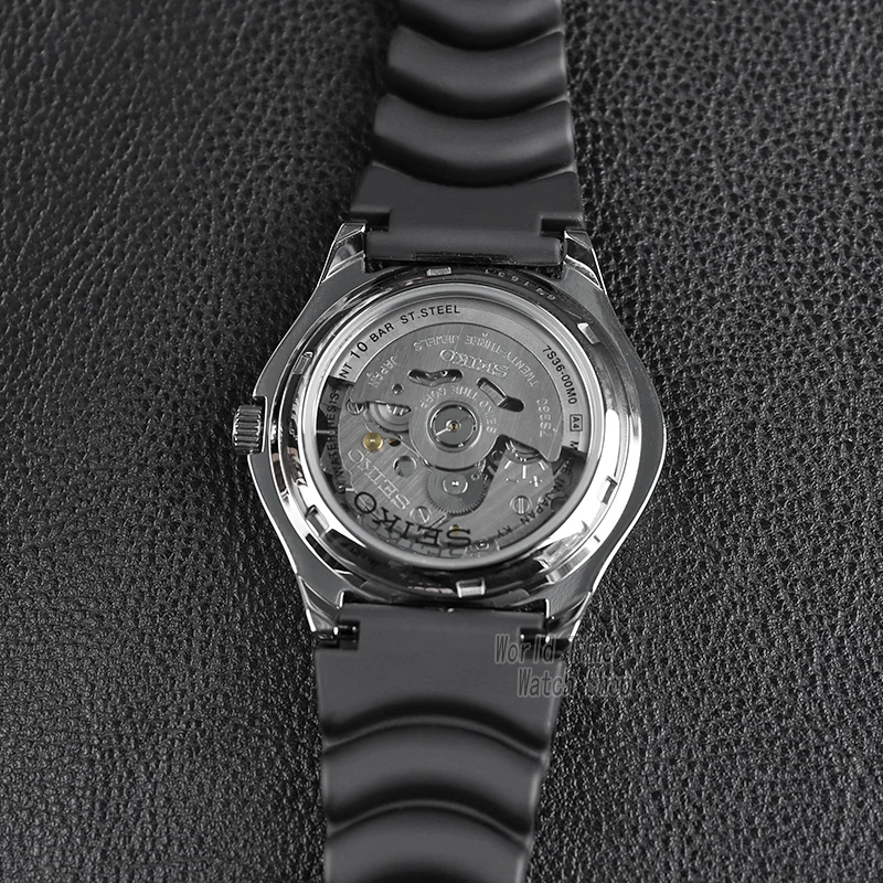 Часы seiko мужские автоматические водонепроницаемые спортивные с датой для