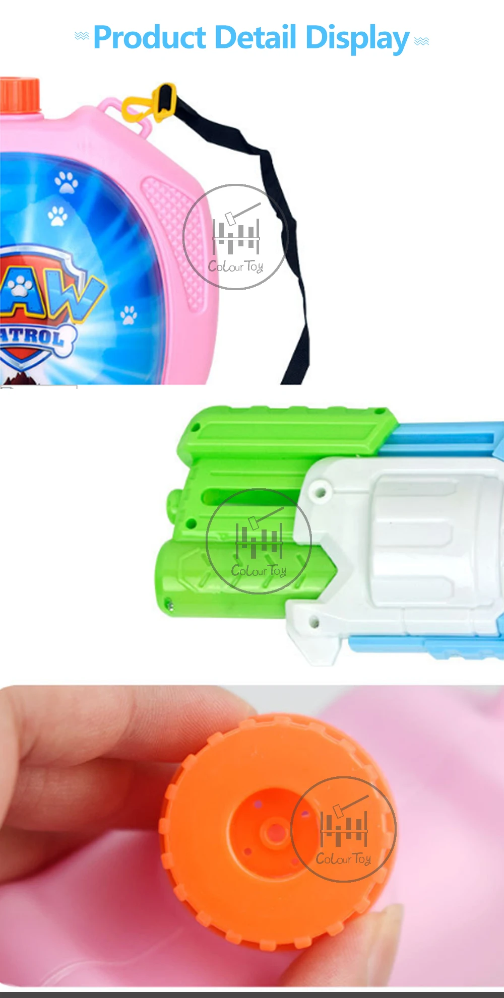 Disney игры на открытом воздухе Blaster водяной пистолет Дети летние пляжные сквирт игрушка Мода Микки пистолет водяной пистолет игрушечные лошадки
