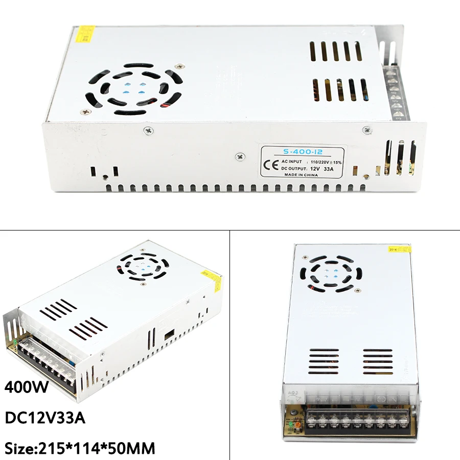 Регулируемый драйвер Swiching DC 12 В 1A 2A 3A 5A 8.5A 10A 15A 20A 12 В вольт трансформаторы светодиодный адаптер питания для светодиодный ленты