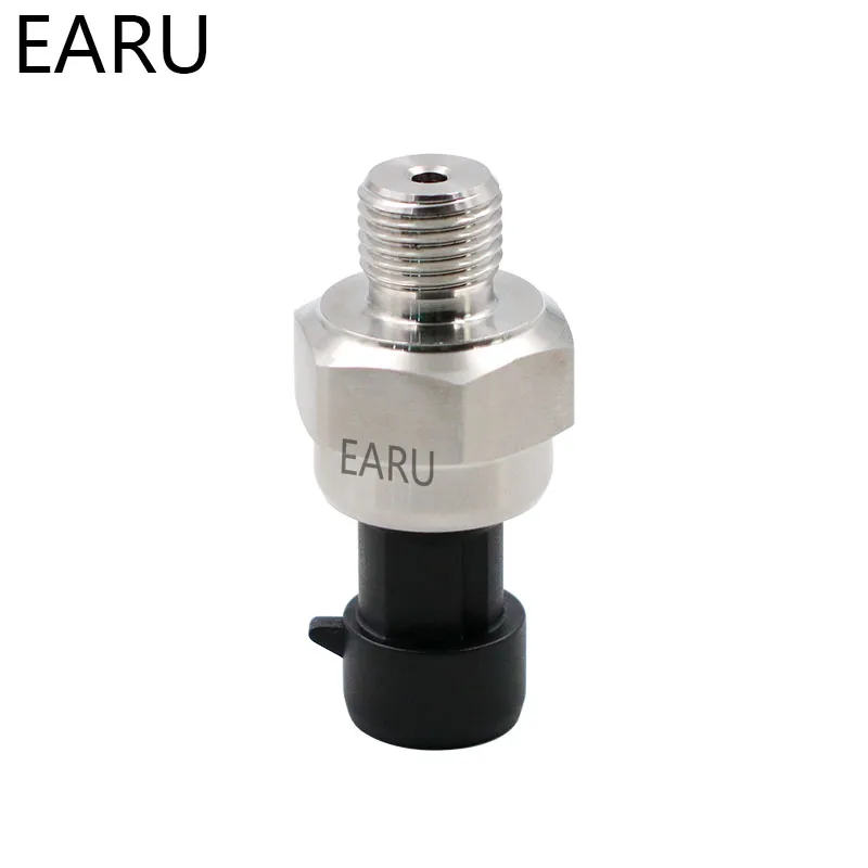 

DC 5V G1/4 Pressure Sensor Transmitter Pressure Transducer 1.2 MPa 174 PSI For Water Gas Air Oil Fuel Car Stainless Steel Switch