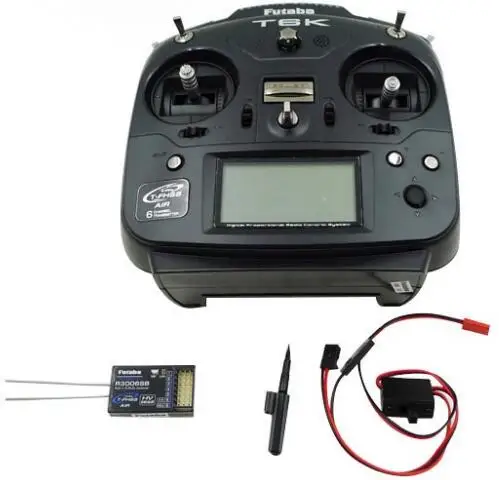 Original Futaba T6K T-FHSS Air 2.4Ghz 6CH S.Bus Transmitter 6J Upgraded With R3006SB Receiver for heli/ boat/ airplane | Игрушки и хобби