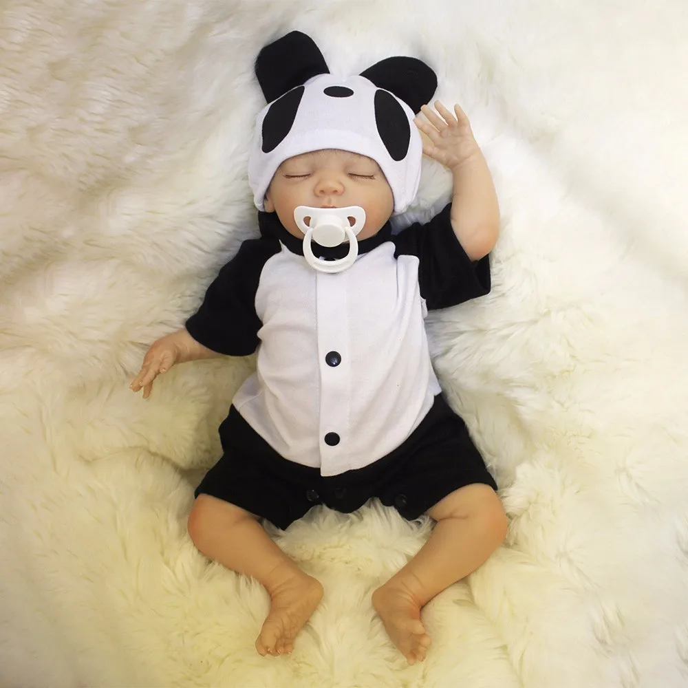 Кукла Bebe Reborn 18 дюймов мягкая виниловая силиконовая кукла для новорожденных Bonecas