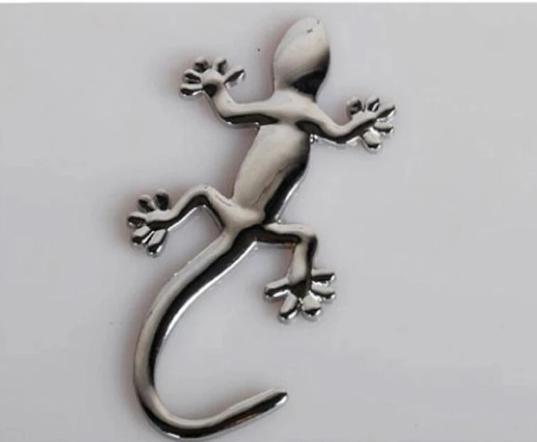 3d металлические забавные наклейки Gecko (30 шт./лот) оптовая продажа|stickers garage|sticker