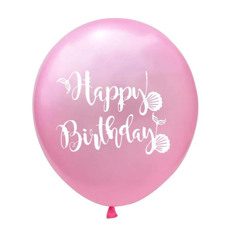 Balloon10pcs Одноразовая тарелка для торта на день рождения, Рождество, розовые вечерние украшения, макет, бумажная тарелка, посуда - Цвет: Balloon10pcs