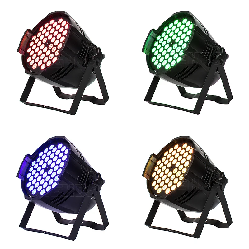 Алюминиевый сплав светодиодный Par 54x9 Вт RGB ветряная мельница освещение может Par Светодиодный прожектор Dj проектор мыть освещение сценическое освещение