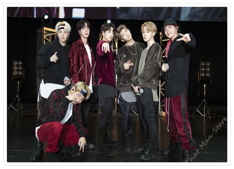 Kpop bangtan постер для мальчиков ясное изображение наклейки на стену украшение дома хорошее качество печать белая крафт-бумага домашний арт бренд