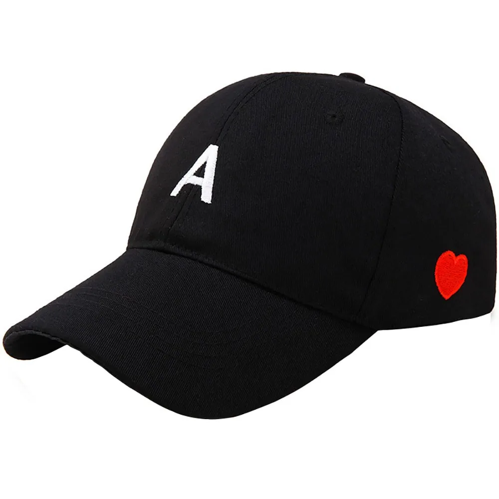 2019 Men And Women New Fashion Simple Hat Korean Version Of The Letter Solid Color Love Baseball Cap Hip Hop Sun Hats | Аксессуары для