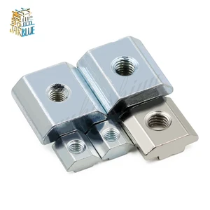 Гайка скользящая M3 M4 M5 M6, 51020 шт., Т-образная гайка для профиля 2020, 3030, 4040, Т-образная гайка, Алюминиевый Экструдер для мебели