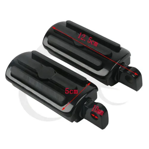 Highway Footrest Foot Pegs For 1986-2013 Harley Davidson Touring Models Sportster 1100 1000 Dyna Street Glide Road King Male Peg |