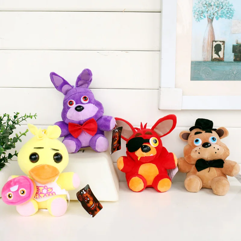 Стиль Five Nights At Freddy's 4 Плюшевые игрушки Аниме Золотая лисица Фредди Бонни и Чика FNAF мягкие животные куклы игрушки для детей