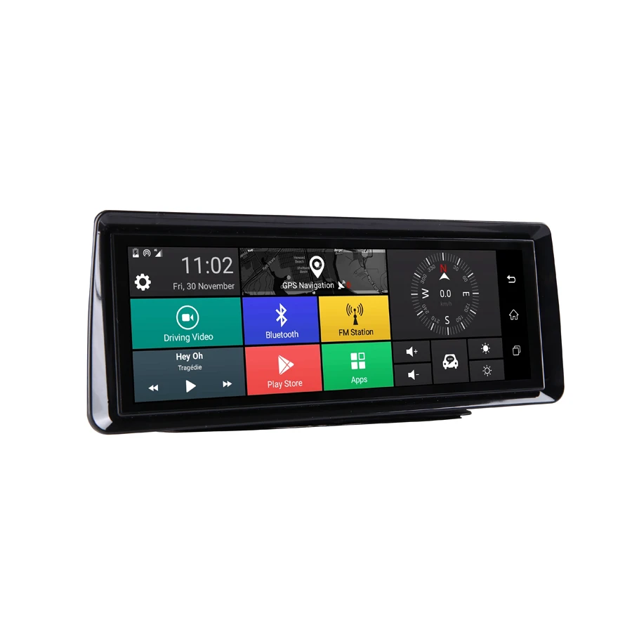 WHEXUNE " ips 4G ADAS Автомобильный видеорегистратор Android gps навигация 1080P Автомобильный видеорегистратор ночное видение Bluetooth Wi-Fi Live Monitor