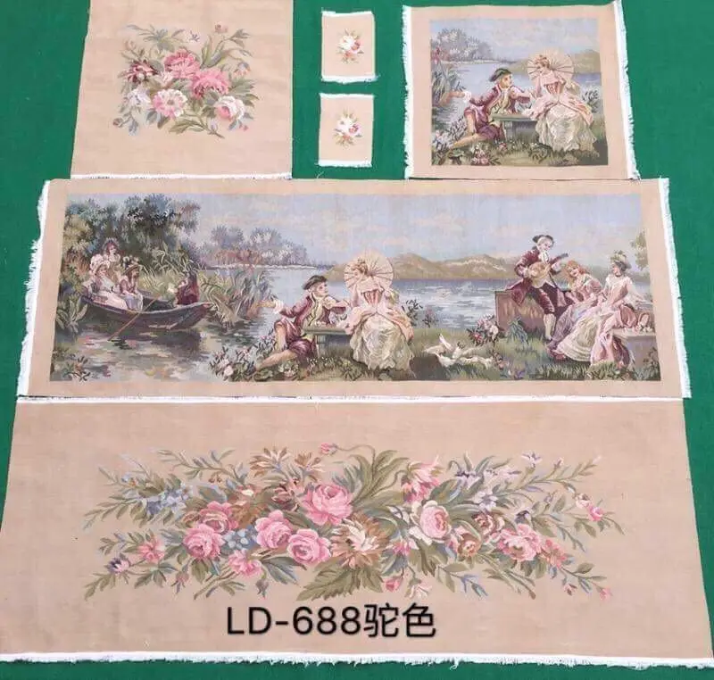 Бесплатная доставка набор шелковых чехлов для дивана и стула Aubusson из
