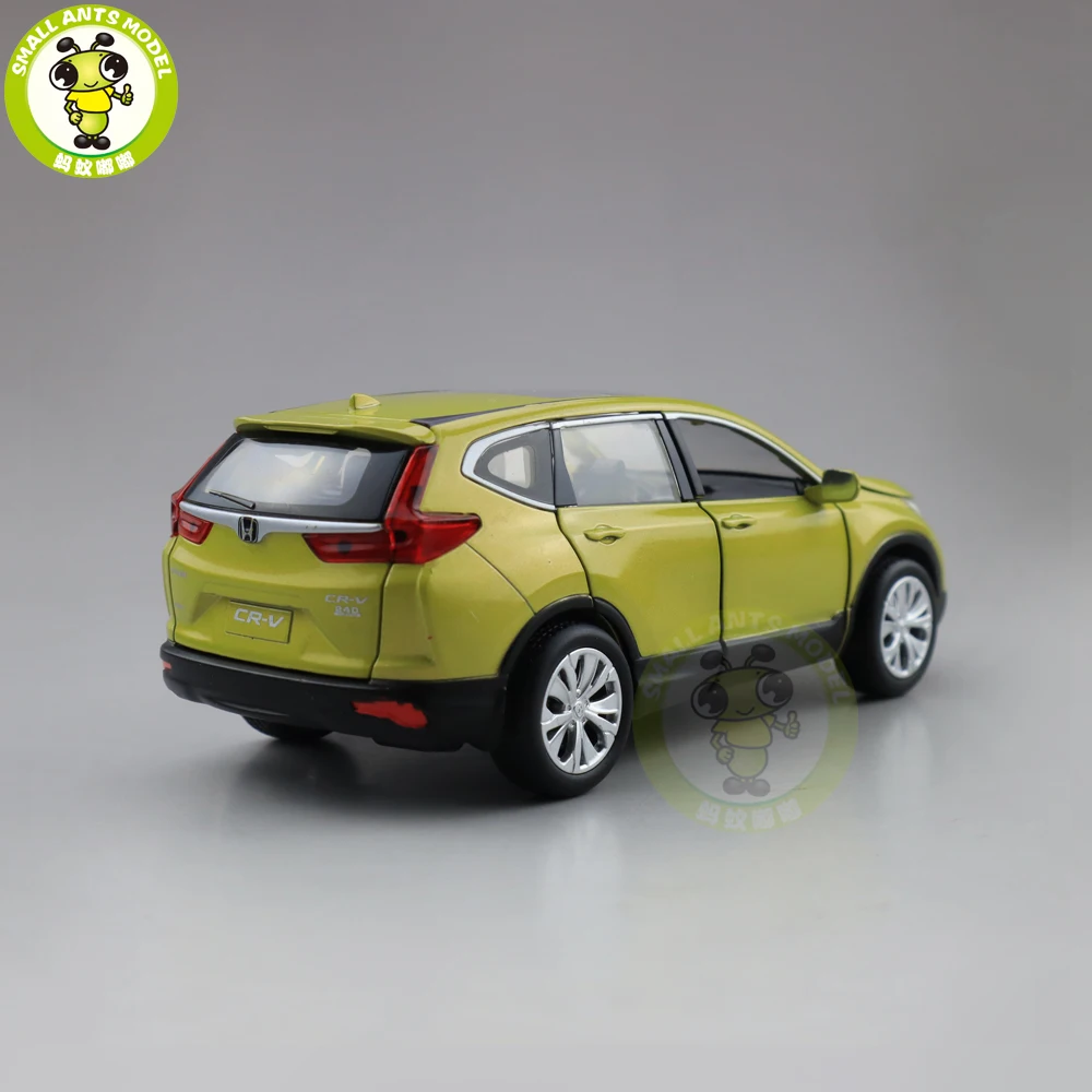 1/32 JACKIEKIM CRV CR V SUV литая модель автомобиля игрушка джип для детей Детское звуковое освещение Вытяните назад Подарки
