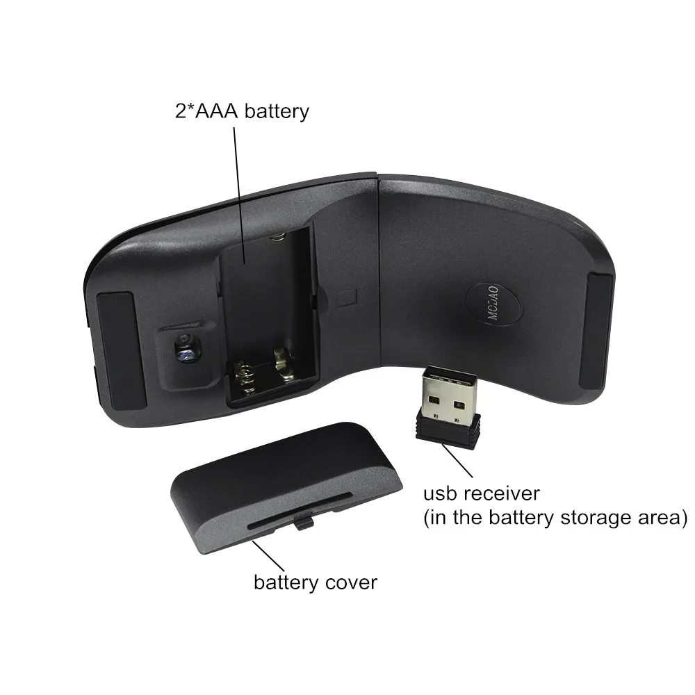 2,4 ГГц Arc Touch mouse, вращающаяся беспроводная мышь Mause, 1600 dpi, игровая мышь с ковриком для мыши, для microsoft Surface, ноутбука, офисных мышей