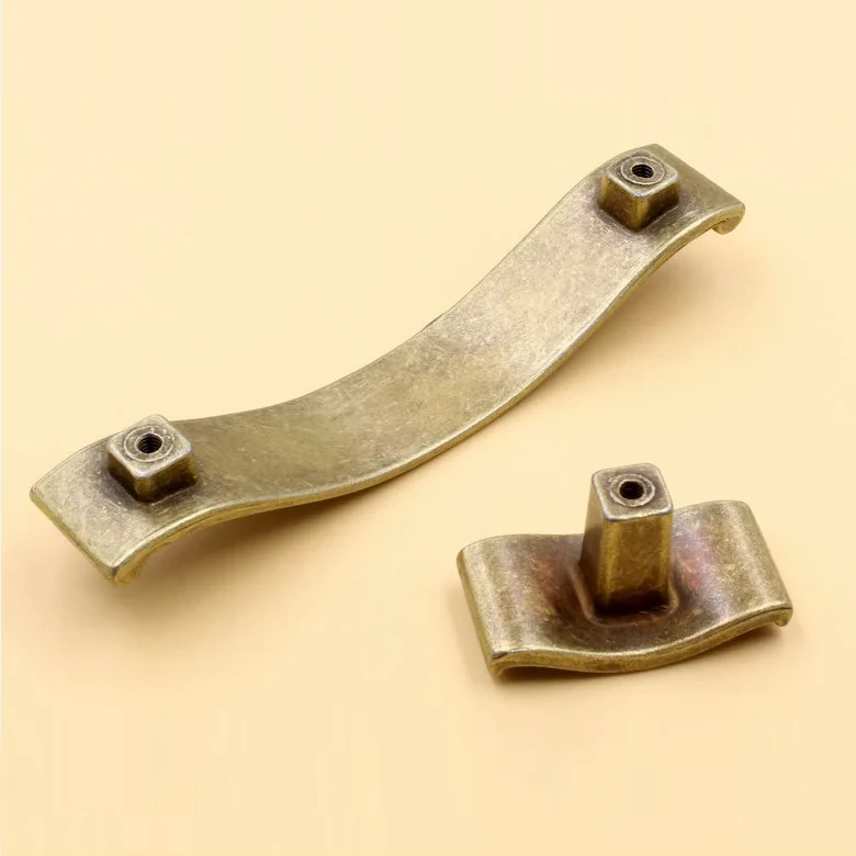 1 шт. классические Антикварные Бронзовые круглые ручки для ящиков фурнитура