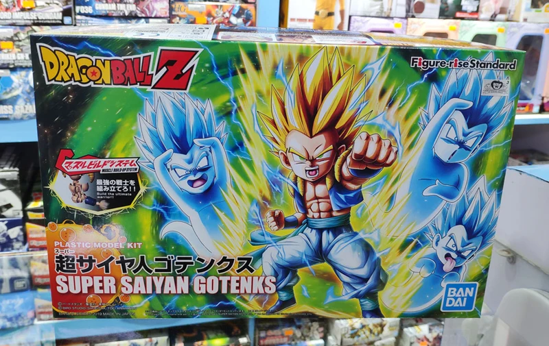 "Dragon Ball Z" Оригинальная фигурка BANDAI rise стандартная сборка фигурка-Супер Saiyan Gotanks Gotenks пластиковая модель