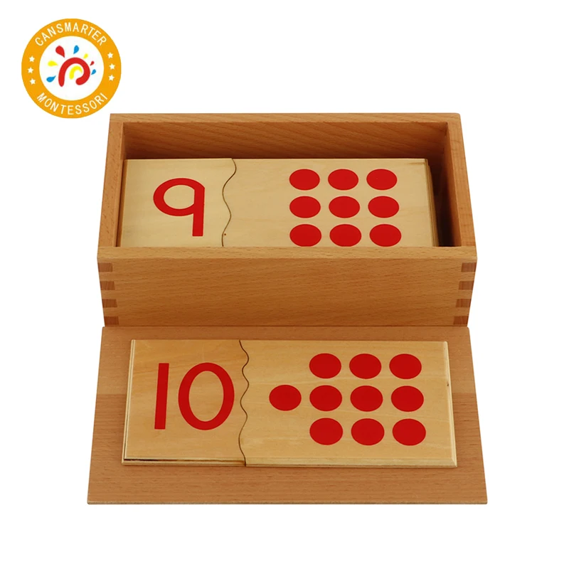 

Baby Toys Montessori Wooden Material Numberblocks Puzzle Games Math Learning Digits Early Learning Educational Toys for Children