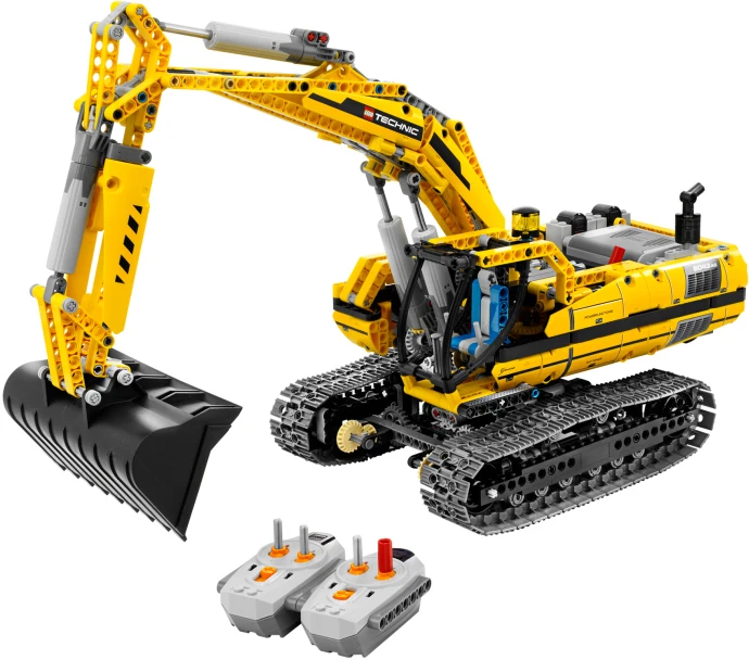 Серия Technic 1123 шт. модель экскаватора строительные блоки кирпичи совместимые игрушки подарок 8043 техника