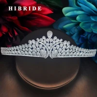 hibride new design bridal crowns handmade women wedding tiaras crown headband hair accessories party jewelry c 67