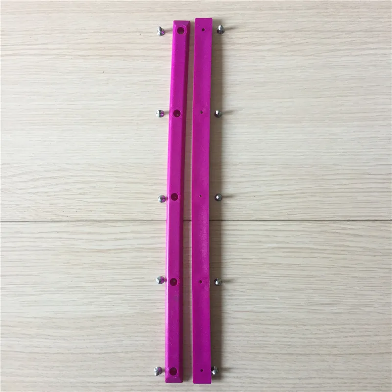 3 пары горячая Распродажа пластиковые защитные рельсы для скейтборда защиты