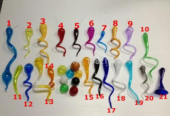 Китайская ручная выдувная стеклянная люстра Современный художественный декор