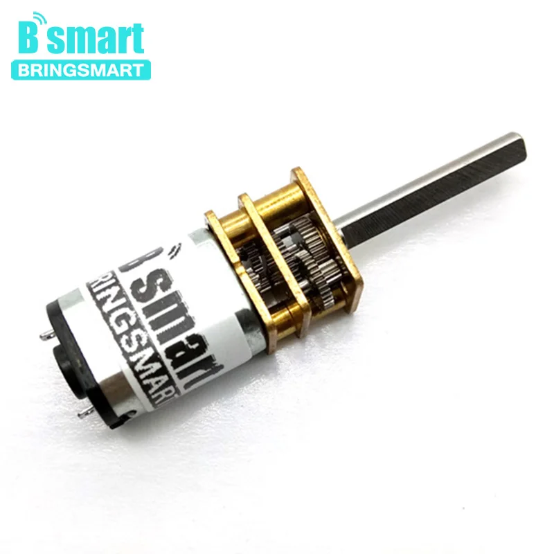 Фото Мини Мотор Bringsmart N20 3 в 6 12 В мотор редуктор постоянного тока низкая скорость Мини Мотор Bringsmart N20 3 в 6 12 В мотор редуктор постоянного тока низкая скорость
