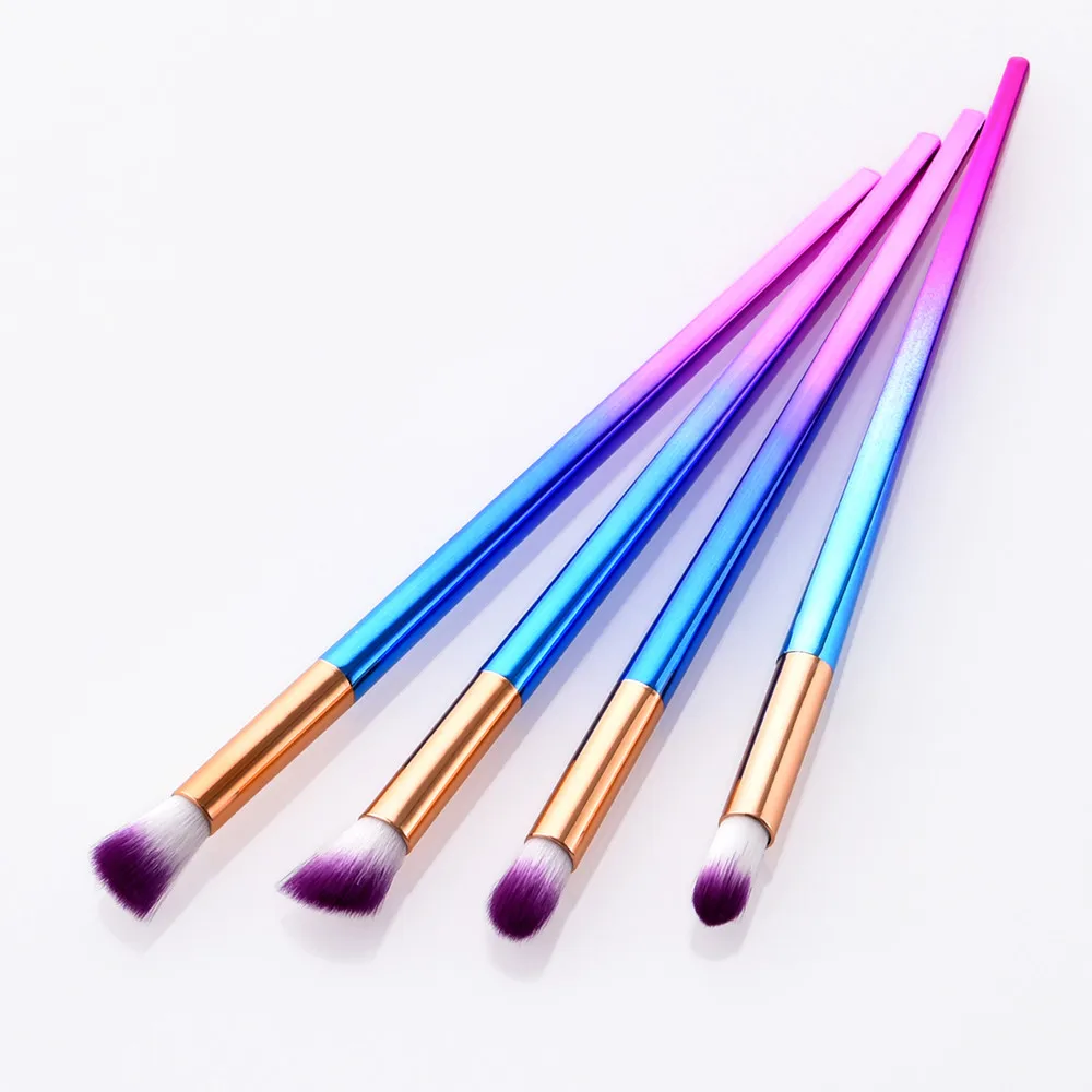 4 шт. Профессиональные кисти для макияжа Набор пудры кисть глаз инструмент
