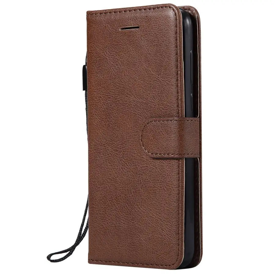 Brown Флип-кожаный чехол для Funda Xiaomi Redmi GO, чехол для Coque Xiaomi Redmi GO, чехол-книжка, Кошелек, Чехол для мобильного телефона, сумка для женщин и мужчин - Цвет: Brown