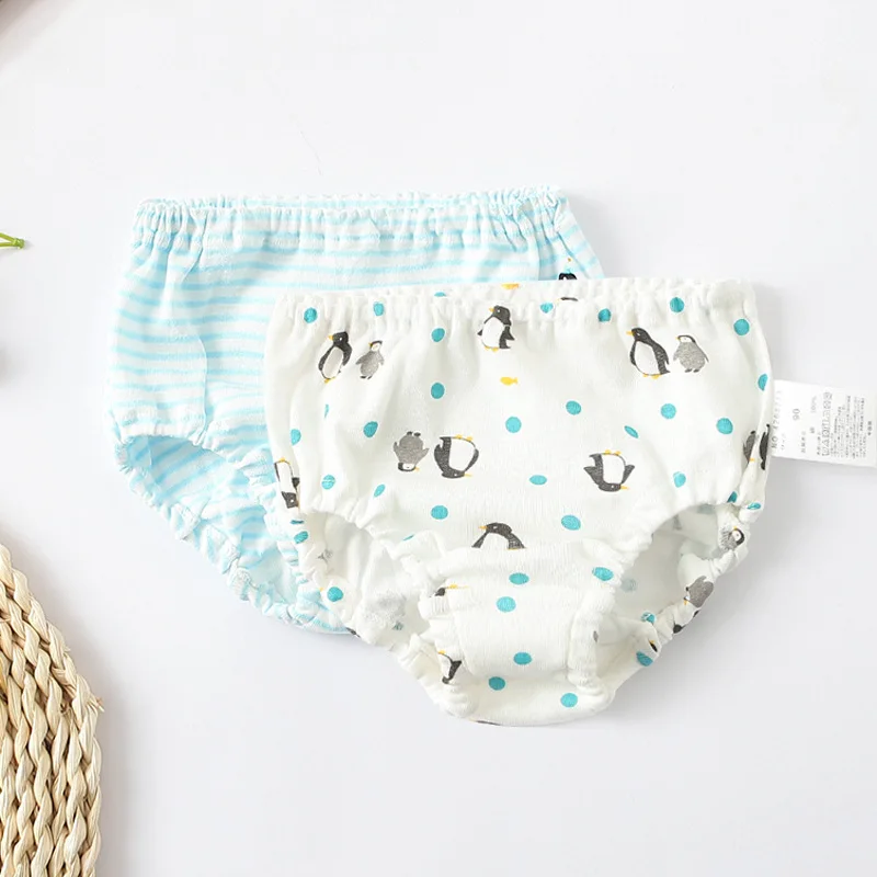 2 шт./лот хлопковые трусы для маленьких девочек высококачественные шорты Хлеб