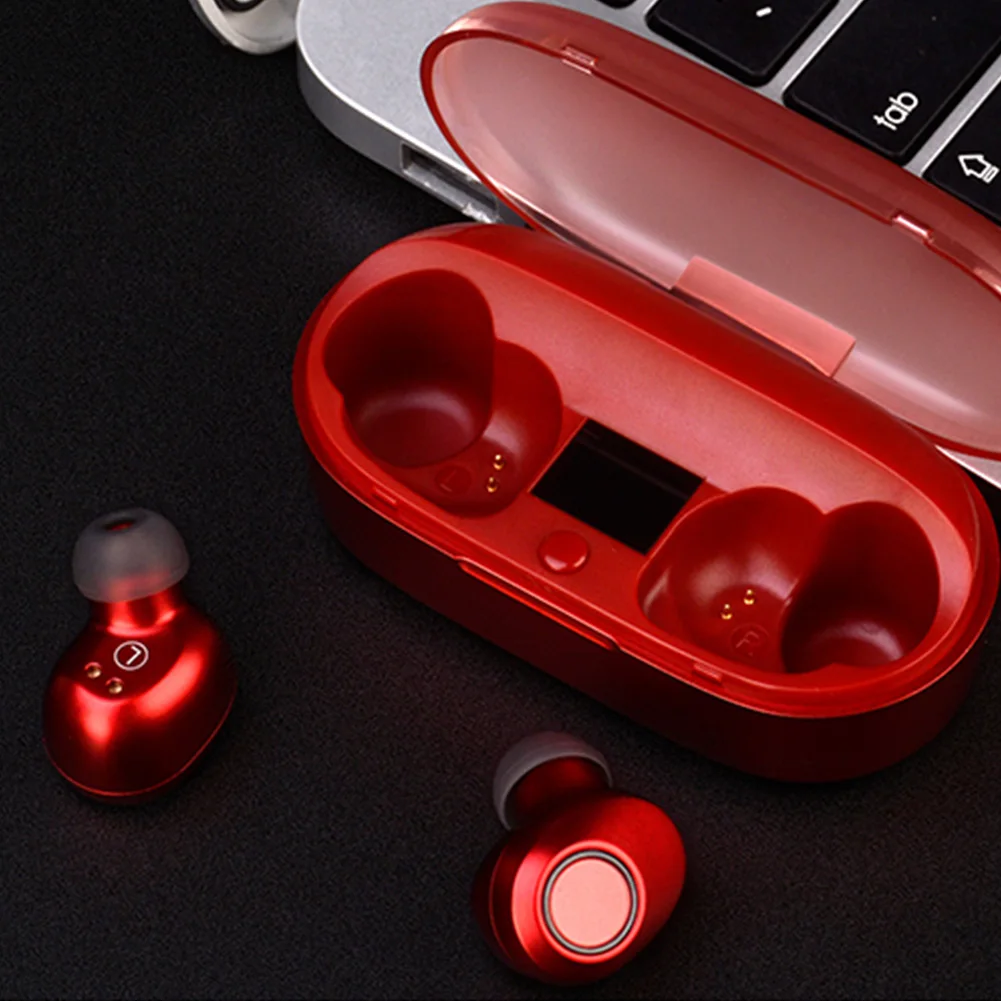 J29 Bluetooth 5,0 TWS батарея дисплей мини беспроводные наушники пара наушников наушники с батарейным чехлом Hands Free
