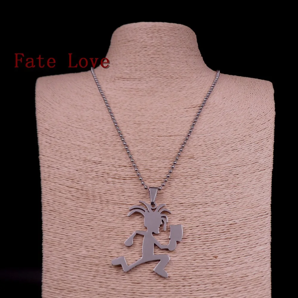 Fate Love ювелирные изделия Hatchetman Шарм ICP топор Мужская подвеска ожерелье из нержавеющей стали 24 дюйма