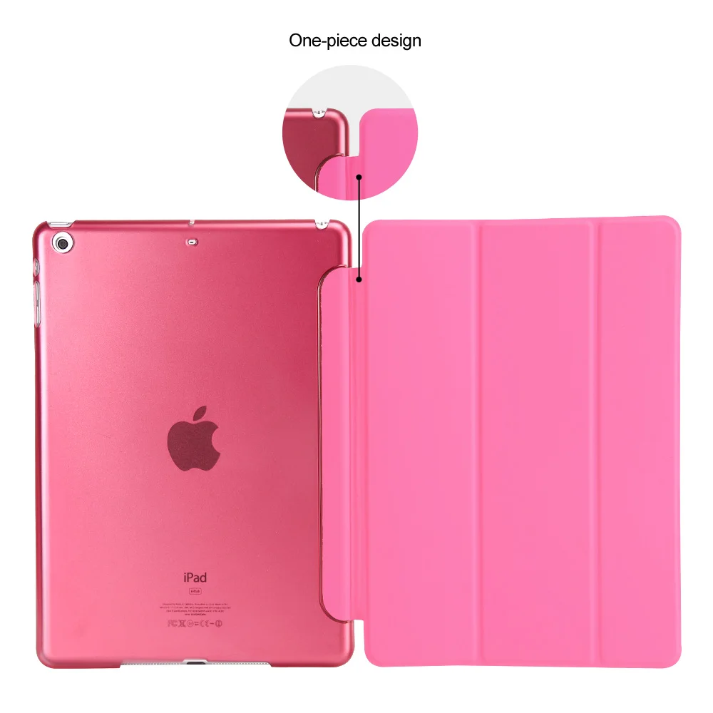 Для Apple, iPad 9,7 дюймов,&, ультра тонкий кожаный чехол для iPad A1822 A1823 A1893 A1954