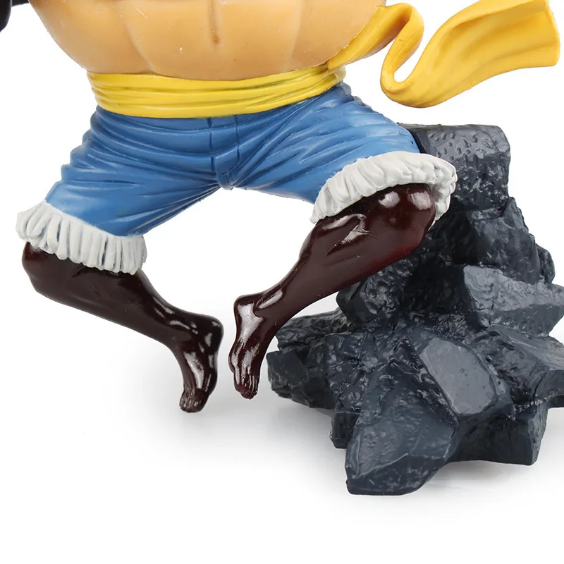 Animation One Piece Cool Monkey D Luffy PVC 18cm Action Figure Anime Model hot kids Toy Collection Gift Doll original box | Игрушки и