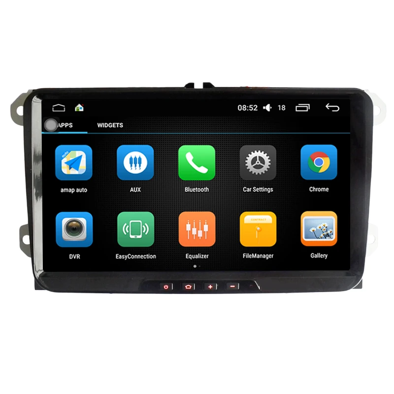 Автомагнитола 9 дюймов с GPS-навигацией Android 1 для VW/Volkswagen Tiguan Polo Golf Passat B6 Jetta beetle CC |