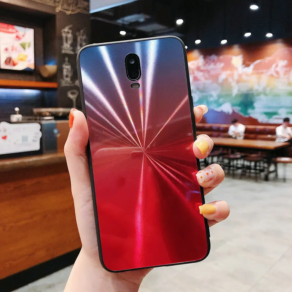 Для OPPO R17/R17Pro/F11/F11 Pro/F9 чехол Модный градиентный Блестящий лазерный CD ударопрочный