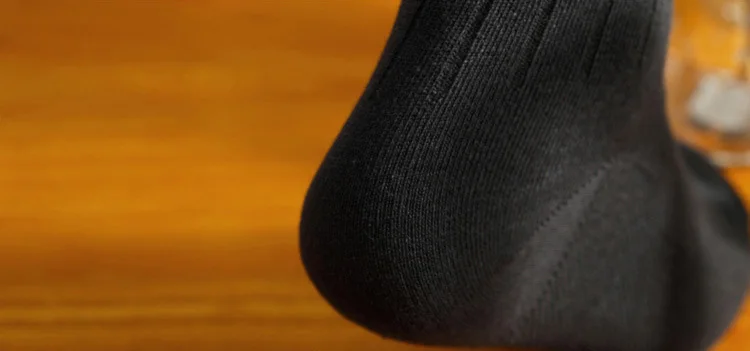 Зимние носки мужские классические одноцветные Длинные повседневные массажные