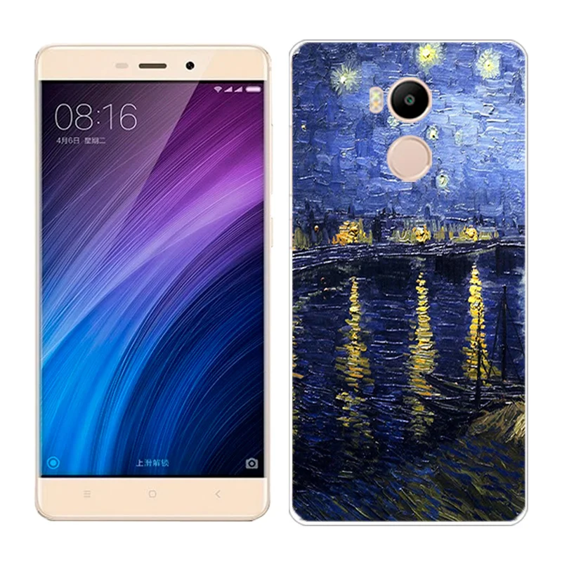Для Xiaomi Redmi 4 Pro 4 Prime чехол силиконовый для Xiaomi Redmi 4 чехол для телефона с рисунком пейзажа 5," для Xiapmi Redmi 4S