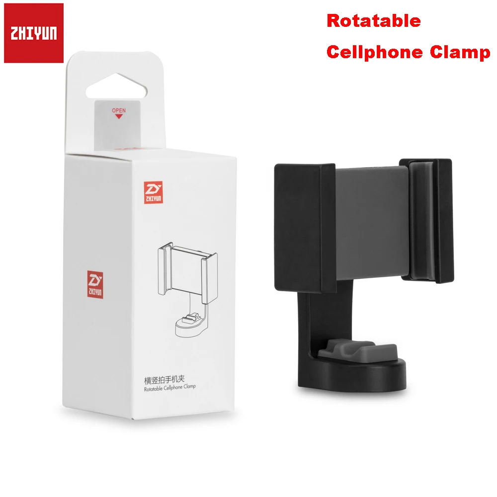 Zhiyun универсальный смартфон карданный штатив адаптер Вращающийся сотовый телефон зажим для крана/2/плюс/м для iPhone X 8 смартфон
