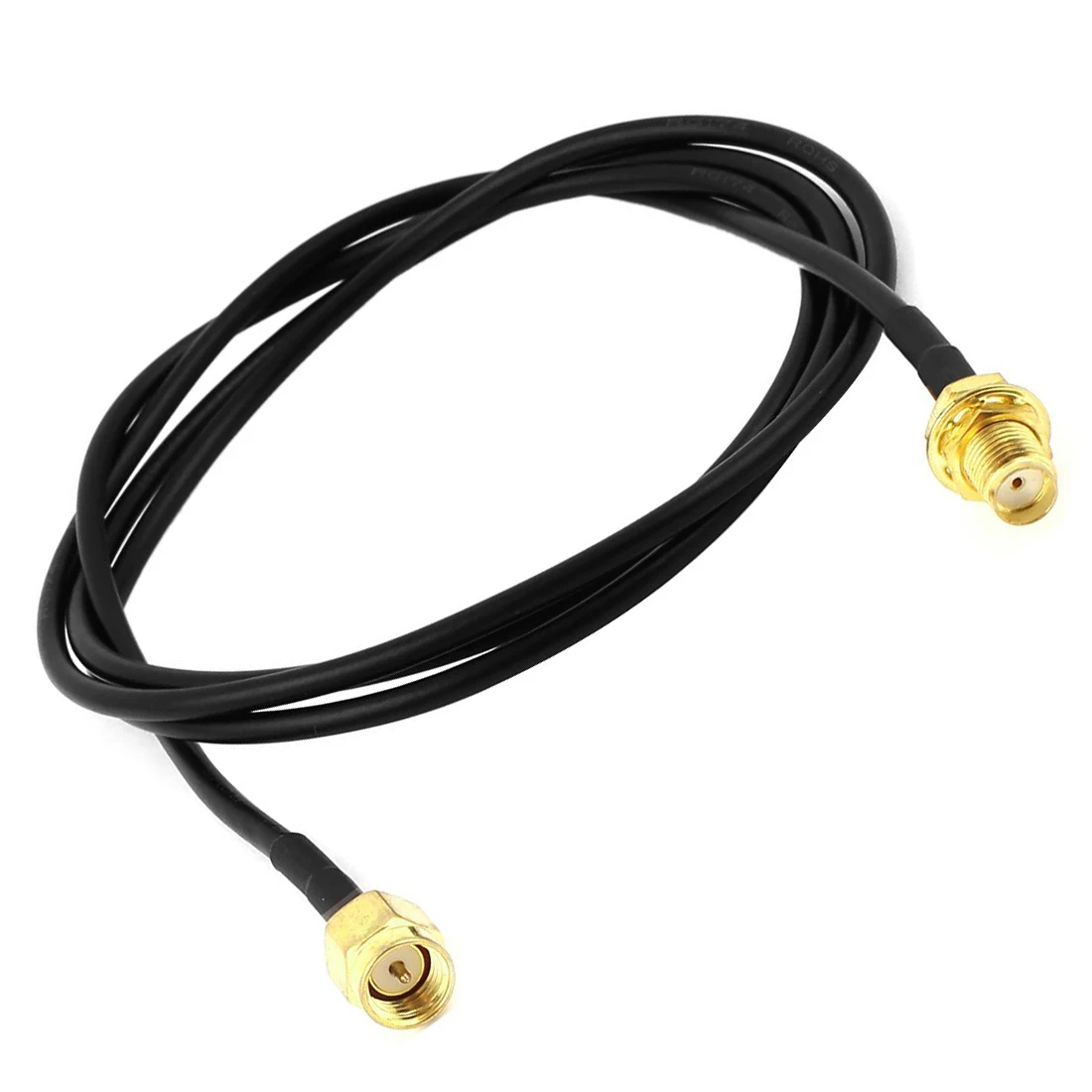SMMale to Female Adapter Pigtail Coaxial Jumper Extension Cable 3.3ft Long |