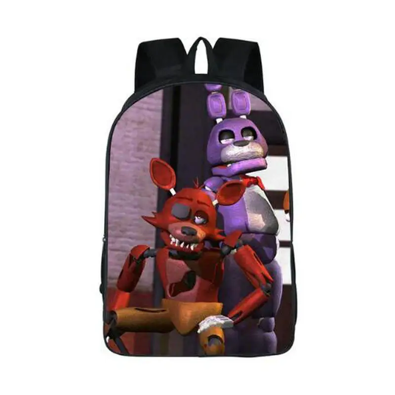 Рюкзак Five Nights At Freddys для подростков рюкзак Bonnie Fazbear Foxy Freddy Chica школьные сумки