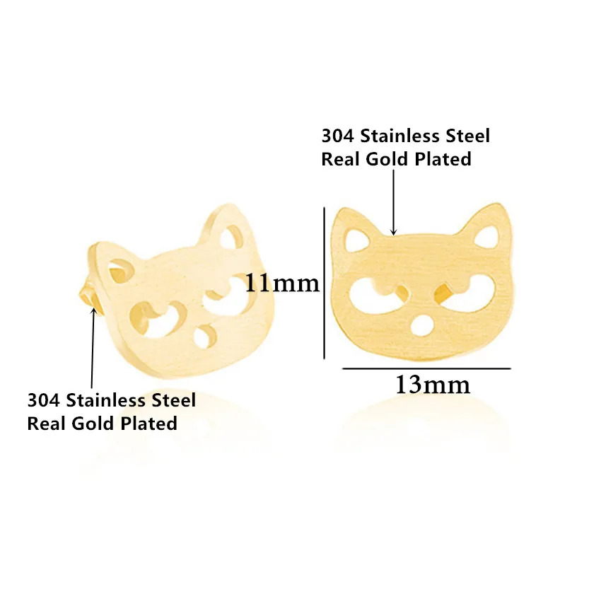 Оптовая продажа 10 пар высокое качество изысканный крошечный Cat Уход за кожей лица