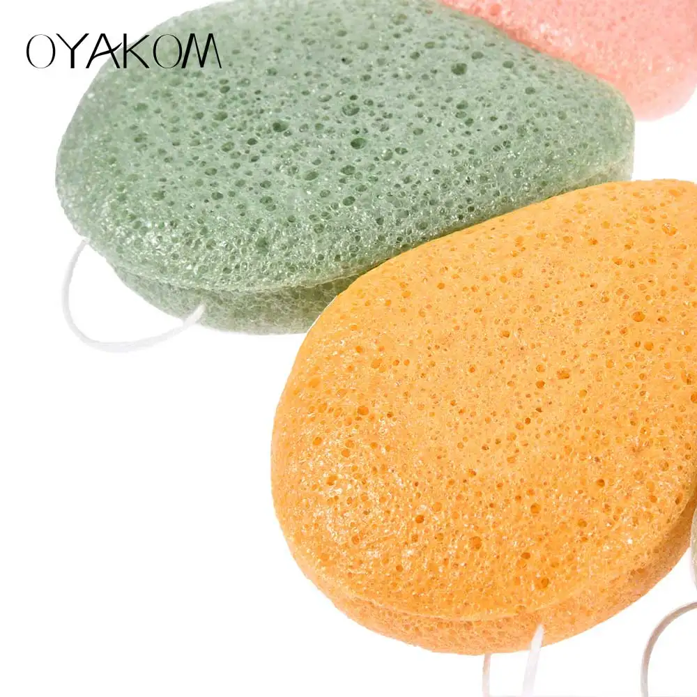 OYAKOM 1 шт. косметический спонж-Конняку натуральный для мытья лица смыватель губка