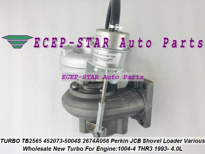 TURBO TB2565 452073-5004S 452073 2674A056 Turbocharger For Perkin s JCB Shovel Loader Power Various 1004-4 THR3 1993- 4.0L | Автомобили и