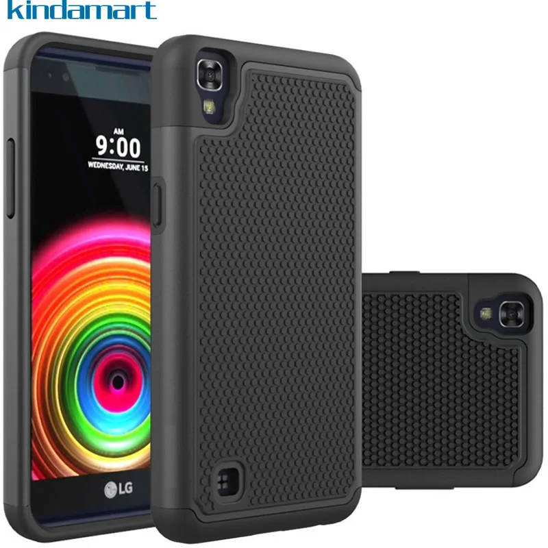 Rugged Phone Cover Case for LG X Power K220ds K220 K210 Armor Soft Rubber Silicone Shockproof Hard Back |