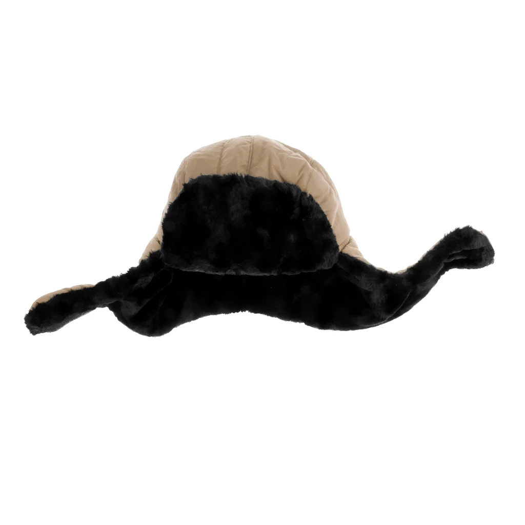 Высокое качество мягкая теплая Мужская Женская Авиатор простая русская зимняя