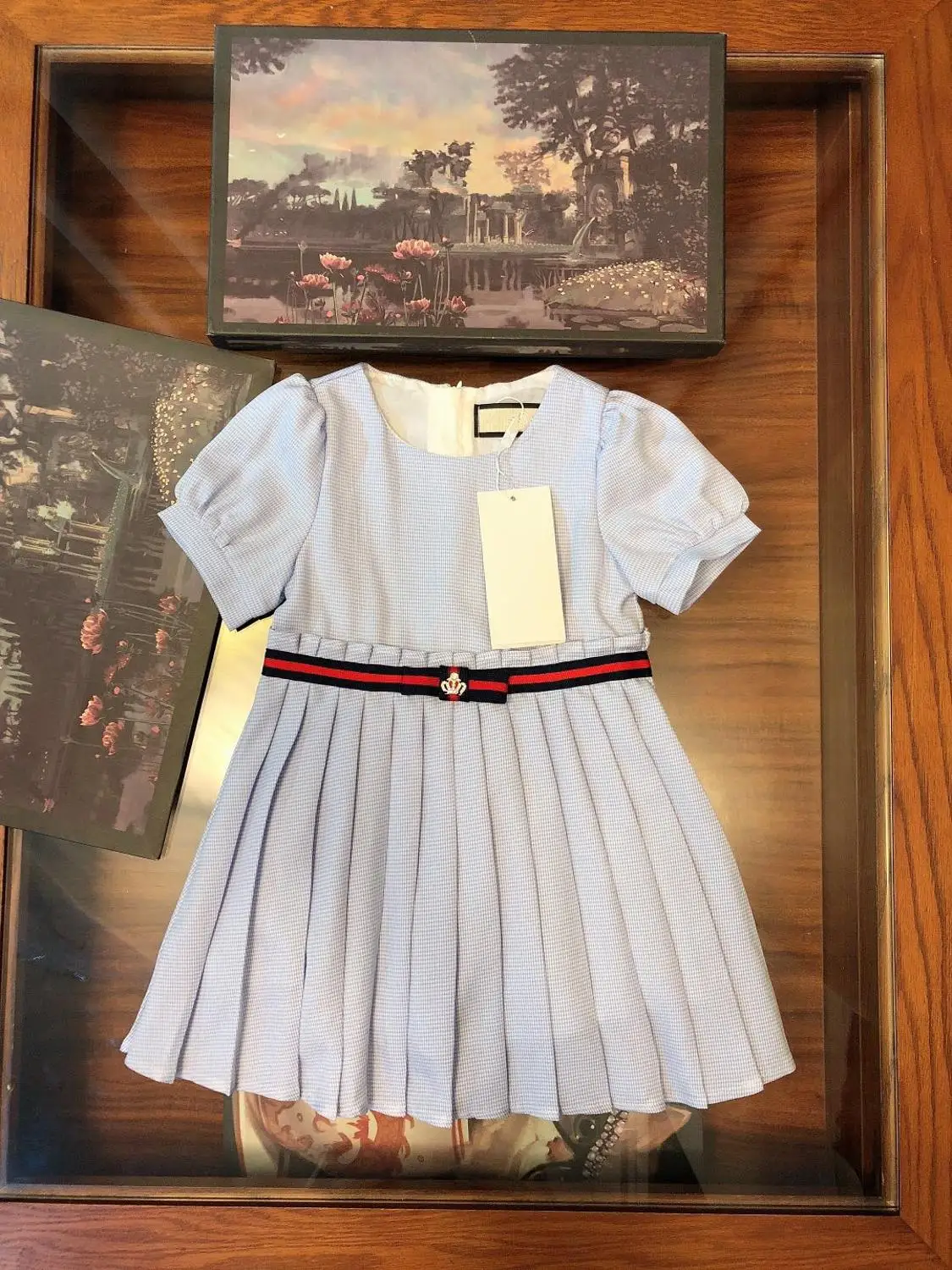 Roimyal Wholesale 2019 summer new style cotton cool comfortable short-sleeved dress 3-8 years old girl party | Детская одежда и