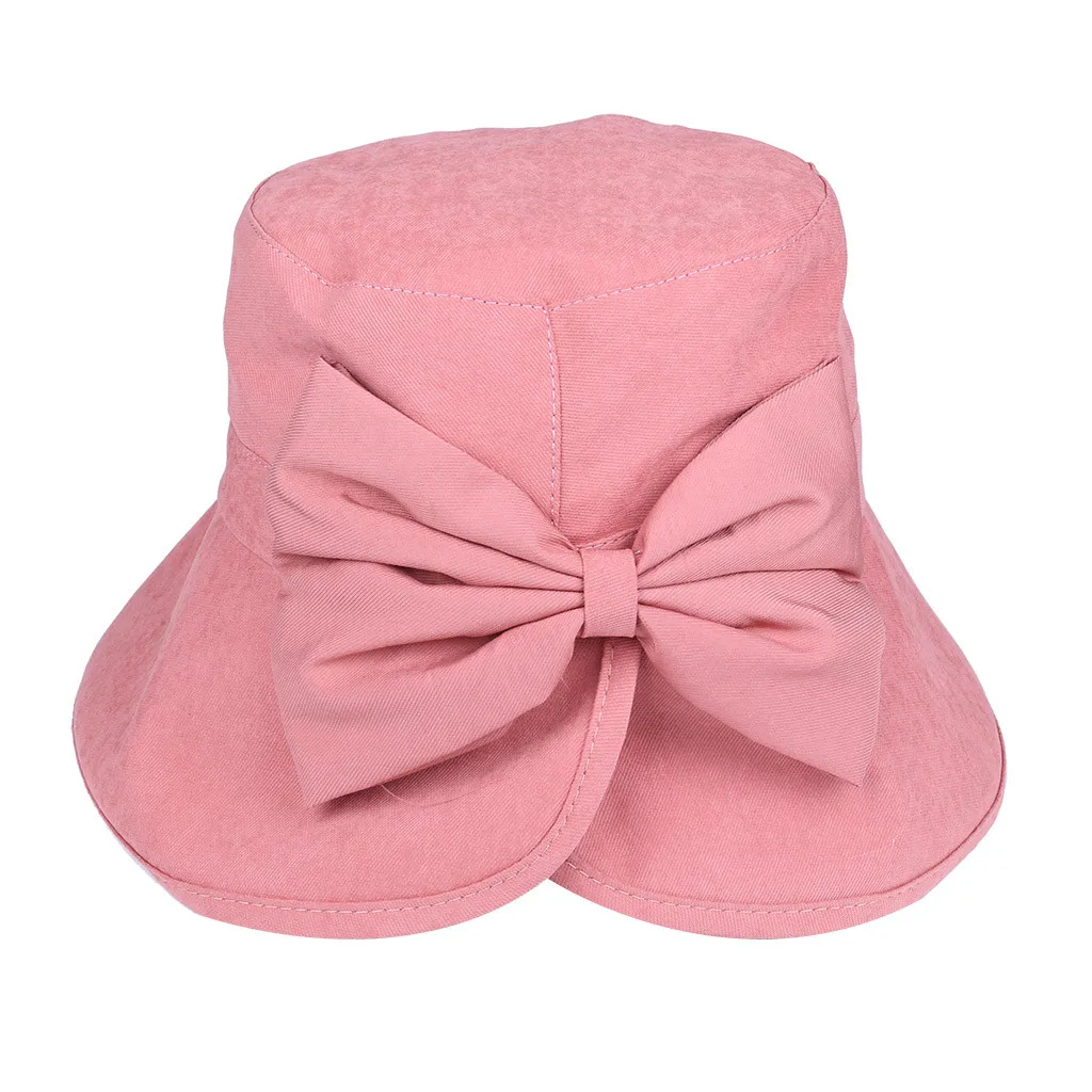 Шляпа в рыбацком стиле женская весенне-летняя Корейская с бантом унисекс