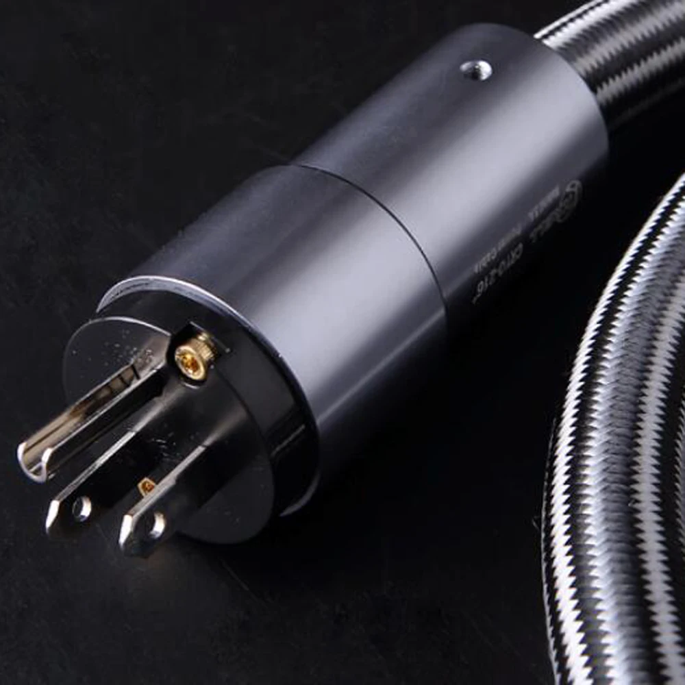 Кабель питания Hifi US высокого качества чистый кабель OCC силовой фильтр поворотный