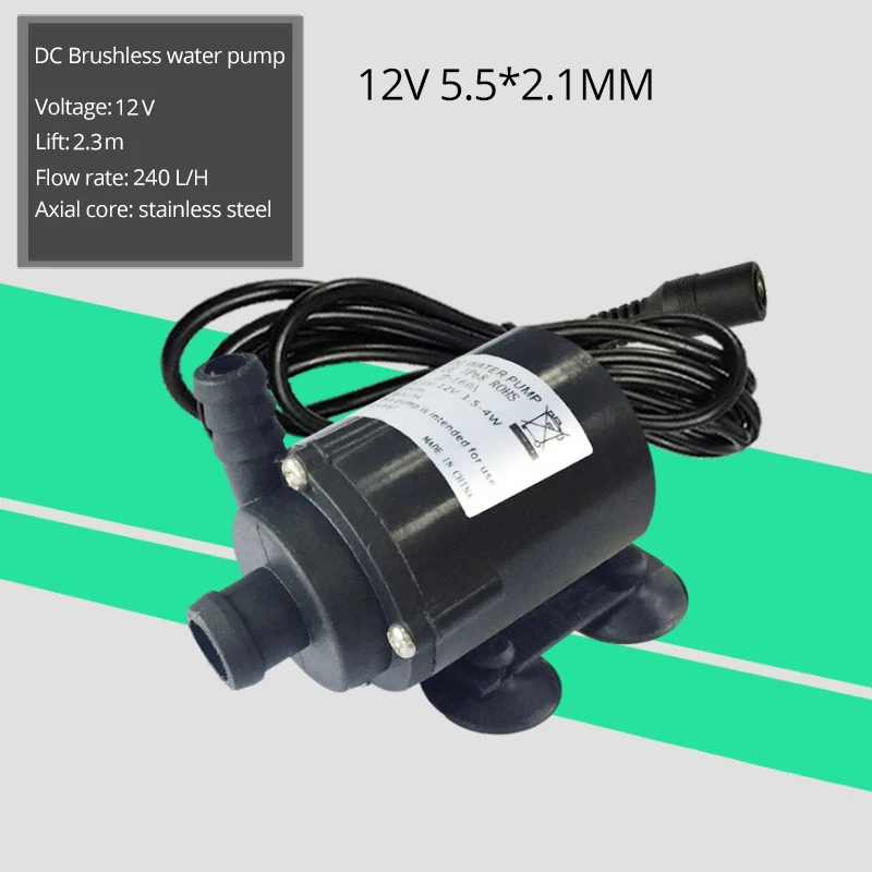 Высокий объёмный расход 280 л/ч мини водяной насос 12 V 12 V USB 5V насос 12VDC водяная помпа 12 Вольт, насос для воды
